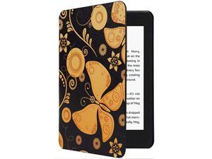 Kindle Paperwhite Case All New PU Leather Smart Cover with Auto Sleep Wake Feature for Kindle Paperwhite 10th Generation 2018 Released Butterfly Kindle Paperwhite Case All New PU Leather Smart Cover with Auto Sleep Wake Feature for Kindle Paperwhite 10th Generation 2018 Released Butterfly