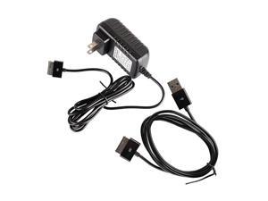 Tablet Charger and USB 30 Data Sync Cable Cord for Asus Transformer EeePad TF101 TF201 TF300 TF300T TF700 TF700T Slider SL101 Tablet Charger and USB 30 Data Sync Cable Cord for Asus Transformer EeePad TF101 TF201 TF300 TF300T TF700 TF700T Slider SL101