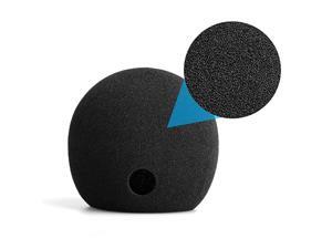 Foam Cover for Blue Snowball Microphone Windscreen Foam Cover for Snowball Wind Cover Compatible with Blue Snowball Ice Microphone Black Foam Cover for Blue Snowball Microphone Windscreen Foam Cover for Snowball Wind Cover Compatible with Blue Snowball Ice Microphone Black