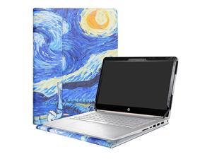Protective Case Cover for 14 HP Pavilion x360 14 14baXXX 14mbaXXX 14mba000 to 14mba999Such as 14MBA114DXNot fit Pavilion x360 14 14cdXXX Pavilion 14 Series LaptopStarry Night