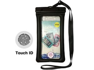 Fingerprint Unlock Waterproof Phone Case Floating Pouch TPU Dry Bag Universal for iPhone Samsung HTC LG Sony Cell Phone up to 70 Water Parks Hiking Boating Kayaking Rafting Beach Fingerprint Unlock Waterproof Phone Case Floating Pouch TPU Dry Bag Universal for iPhone Samsung HTC LG Sony Cell Phone up to 70 Water Parks Hiking Boating Kayaking Rafting Beach