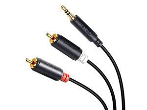 RCA to Audio Cable 35mm to 2Male RCA Stereo Cable 6 Feet RCA to Audio Cable 35mm to 2Male RCA Stereo Cable 6 Feet