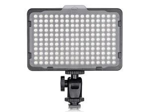on Camera Video Light Photo Dimmable 176 LED Panel with 1/4" Thread for Canon, Nikon, Sony and Other DSLR Cameras, 5600K (Battery Not Included) on Camera Video Light Photo Dimmable 176 LED Panel with 1/4" Thread for Canon, Nikon, Sony and Other DSLR Cameras, 5600K (Battery Not Included)