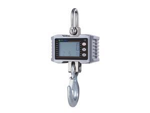 Crane Scale 1 Ton 2000 lb Industrial Hanging Scales 05 kg 1 lb Resolution LCD Display with Backlight Silver for Factory Crane Scale 1 Ton 2000 lb Industrial Hanging Scales 05 kg 1 lb Resolution LCD Display with Backlight Silver for Factory