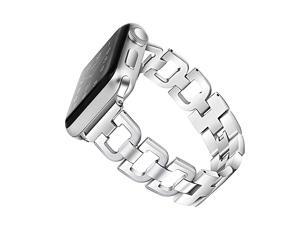 Bands Compatible Apple Watch Band 42mm 44mm iWatch Series 6SE Series 5 Series 4 Series 3 Series 2 Series 1Stainless Steel Metal Wristband Strap Women Men No Tool Needed Bands Compatible Apple Watch Band 42mm 44mm iWatch Series 6SE Series 5 Series 4 Series 3 Series 2 Series 1Stainless Steel Metal Wristband Strap Women Men No Tool Needed
