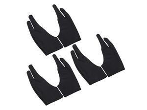 Artist Drawing Glove 2Fingers Graphic Drawing Glove Left Right Hand Use for Light Box Graphic Tablet Pen Display iPad Pro Pencil6 Pack Black Artist Drawing Glove 2Fingers Graphic Drawing Glove Left Right Hand Use for Light Box Graphic Tablet Pen Display iPad Pro Pencil6 Pack Black