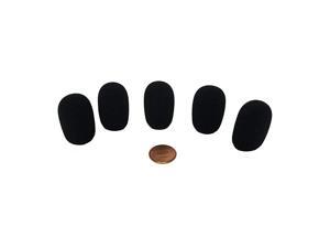 XFFZ5PBLK Lapel Headset Microphone Windscreen Color Black 5Pack XFFZ5PBLK Lapel Headset Microphone Windscreen Color Black 5Pack