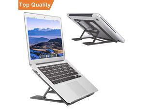 Laptop StandVentilated Portable Ergonomic Notebook Riser for DeskMultiAngle Portable AntiSlip Mount for MacBook Surface Laptop Notebook 1017 Tablet Black Laptop StandVentilated Portable Ergonomic Notebook Riser for DeskMultiAngle Portable AntiSlip Mount for MacBook Surface Laptop Notebook 1017 Tablet Black