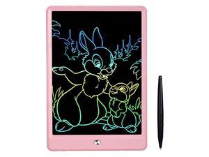 WOBEECO Rechargeable LCD Writing Tablet,10inch Colourful Screen Drawing Board 