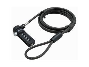 Black NotebookLaptop Combination Lock Security Cable