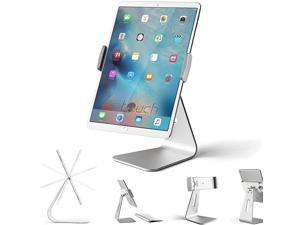 iPad Pro Tablet Holder Stand 360° Rotatable Aluminum Alloy Desktop Holder Tablet Stand Compatible for Samsung Galaxy Tab Pro S 2020 iPad Pro105 97 129 iPad Air Surface Pro 4 Kiosk POS