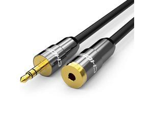 Headphone Extension Cable Jack 35mm Male to Female Aux Cable Audio Extension Cable for Computer Mobile Phone Amplifier 65FT20m QS3402Black Headphone Extension Cable Jack 35mm Male to Female Aux Cable Audio Extension Cable for Computer Mobile Phone Amplifier 65FT20m QS3402Black