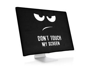 Monitor Cover Compatible with 2728 Monitor Dust Monitor Case Screen Display Protector Dont Touch My Screen WhiteBlack