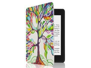 Kindle Paperwhite Case All New PU Leather Smart Cover with Auto Sleep Wake Feature for Kindle Paperwhite 10th Generation 2018 Released Lucky Tree Kindle Paperwhite Case All New PU Leather Smart Cover with Auto Sleep Wake Feature for Kindle Paperwhite 10th Generation 2018 Released Lucky Tree
