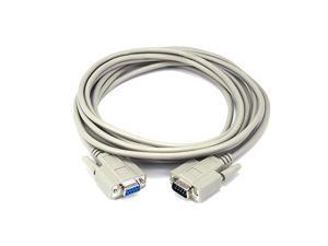 15ft DB 9 MF Molded Cable 15ft DB 9 MF Molded Cable