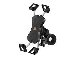 New Bike Phone Mount with Stainless Steel Clamp Arms Anti Shake and Stable 360 Rotation Bike AccessoriesBike Phone Holder for Any Smartphones GPS Other Devices Between 4 and 7 inches New Bike Phone Mount with Stainless Steel Clamp Arms Anti Shake and Stable 360 Rotation Bike AccessoriesBike Phone Holder for Any Smartphones GPS Other Devices Between 4 and 7 inches