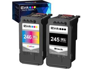1B1C EVINKI 245xl 246xl Ink Cartridge Replacement for Cannon Ink Cartage 245&246 245xl 246xl Combo Pack Pg-245Xl Cl-246Xl PG-243 CL-244 for Canon Pixma MX492 MX490 MG2522 MG2920 MG2922 