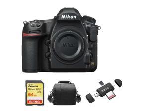 NIKON D850 Body + 64GB SD card + camera Bag + Memory Card Reader