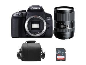 CANON EOS 850D Body Black  TAMRON 16300mm F3563 Di II VC PZD MACRO B016E CANON  camera Bag  16GB SD card