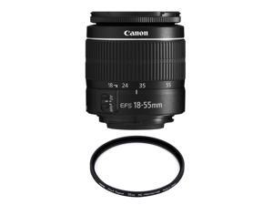CANON EF-S 18-55mm F3.5-5.6 III (White box) + HOYA 58mm PRO 1D Protector CANON EF-S 18-55mm F3.5-5.6 III (White box) + HOYA 58mm PRO 1D Protector
