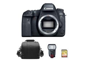CANON EOS 6D II Body  64GB SD card  camera Bag  CANON Flash 600EX II RT