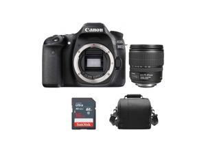 CANON EOS 80D  EFS 1585mm F3556 IS USM White Box  Canon Bag  16gb SD card