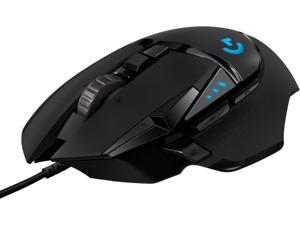 Logitech G502 HERO High Performance Wired Gaming Mouse HERO 25K Sensor 25 600 DPI RGB Adjustable Weights 11 Programmable Buttons On-Board Memory PC / Mac