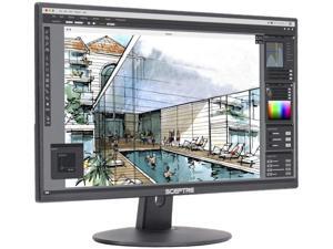 Sceptre E205W-1600 20" 75Hz Ultra Thin LED Monitor HDMI VGA Build-in Speakers, Metallic Black (2018 version) Sceptre E205W-1600 20" 75Hz Ultra Thin LED Monitor HDMI VGA Build-in Speakers, Metallic Black (2018 version)