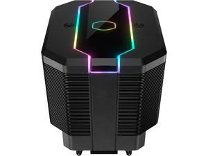 CoolerMaster MasterAir MA610P ARGB CPU Air Cooler, 6 Heat Pipes, Aluminum Fins, Push-Pull Dual SickleFlow ARGB Fans for AMD Ryzen/Intel 1200/1151