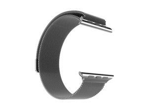 For Apple Watch band 6 5 4 3 2 1 SE Replacement Stainless Steel 42mm 44mm MESH Milanese loop Style Graphite Color For Apple Watch For Apple Watch band 6 5 4 3 2 1 SE Replacement Stainless Steel 42mm 44mm MESH Milanese loop Style Graphite Color For Apple Watch