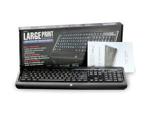 AZIO KB506U Large Print 3-Color Backlit Wired Keyboard Azio Large Print Tri-Color Backlit Wired Keyboard (KB505U) AZIO KB506U Large Print 3-Color Backlit Wired Keyboard Azio Large Print Tri-Color Backlit Wired Keyboard (KB505U)