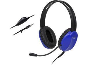 Cyber Acoustics Lightweight On-Ear Headphones/Headset with Noise Cyber Acoustics 3.5mm Kid's Stereo Headset with Headphones and Noise Cancelling Microphone Featuring Limited Volume Output (AC-4800) Cyber Acoustics Lightweight On-Ear Headphones/Headset with Noise Cyber Acoustics 3.5mm Kid's Stereo Headset with Headphones and Noise Cancelling Microphone Featuring Limited Volume Output (AC-4800)
