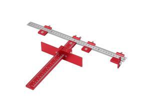 Red Aluminum Alloy Metric/Inch Cabinet Hardware Jig 4mm 5mm Drill Guide Cabinet Handle Template Jig Red Aluminum Alloy Metric/Inch Cabinet Hardware Jig 4mm 5mm Drill Guide Cabinet Handle Template Jig