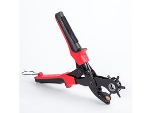 9inch Heavy Duty Leather Hole Punch Hand Pliers Belt Holes Punches 6 Sized 9inch Heavy Duty Leather Hole Punch Hand Pliers Belt Holes Punches 6 Sized