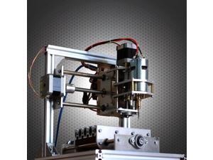 130 * 100 * 40mm DIY CNC 3 Axis Engraver Machine PCB Milling Wood Carving Router Laser Engraving Machine Kit 130 * 100 * 40mm DIY CNC 3 Axis Engraver Machine PCB Milling Wood Carving Router Laser Engraving Machine Kit