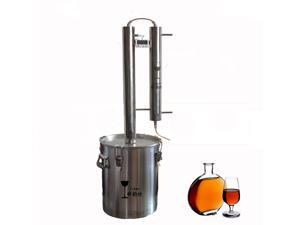 304 Stainless Steel Home Brew Alcohol Wine Distiller Moonshine Still Brandy Wine Spirit Distiller 304 Stainless Steel Home Brew Alcohol Wine Distiller Moonshine Still Brandy Wine Spirit Distiller