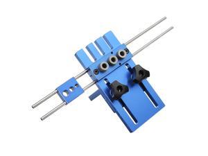Drillpro 08450 Aluminum Alloy Dowelling Jig Set Wood Dowel Drilling Position Jig Woodworking Tool Drillpro 08450 Aluminum Alloy Dowelling Jig Set Wood Dowel Drilling Position Jig Woodworking Tool