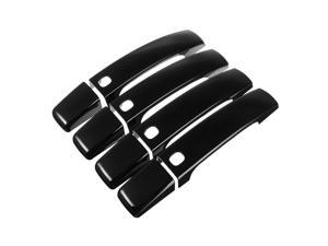 8PCS Glossy Black Smart Keyhole Car Door Handle Covers for Land Rover Dciscovery 4 Range Rover Sport Freelander 8PCS Glossy Black Smart Keyhole Car Door Handle Covers for Land Rover Dciscovery 4 Range Rover Sport Freelander