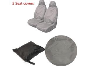 Universal Car Van Waterproof Nylon Heavy Duty Front Seat Covers Protectors Universal Car Van Waterproof Nylon Heavy Duty Front Seat Covers Protectors