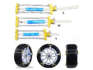 Universal Car Auto Anti-skid Steel Chains Skid Belt Snow Mud Sand RainTire Chain M Universal Car Auto Anti-skid Steel Chains Skid Belt Snow Mud Sand RainTire Chain M