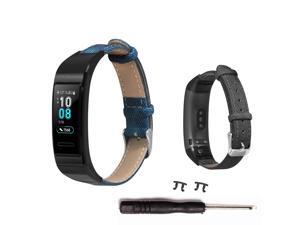 Bakeey Denim Leather Watch Band for Huawei Band 3/3 pro Smart Watch Bakeey Denim Leather Watch Band for Huawei Band 3/3 pro Smart Watch