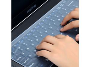 Keyboard Dust Cover Ultra Slim Hollow Out Backlight Backlit Keyboard Skin Compatible for Xiaomi Air 13.3 Notebook Win 10 Intel,Aqua Blue 