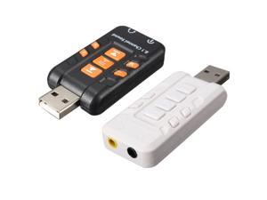 USB External 8.1 Channel 3D Virtual Audio Sound Card Adapter Amplifier For PC USB External 8.1 Channel 3D Virtual Audio Sound Card Adapter Amplifier For PC