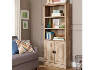 Better Homes Gardens 71 Crossmill 3-Shelf Bookcase Bookshelf with Doors Weathered Finish Heritage Walnut Finish" Better Homes Gardens 71 Crossmill 3-Shelf Bookcase Bookshelf with Doors Weathered Finish Heritage Walnut Finish"