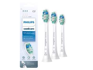 Philips Sonicare Optimal Plaque Control C2 - 3 Replacement Toothbrush Heads HX9023/65 , White Philips Sonicare Optimal Plaque Control C2 - 3 Replacement Toothbrush Heads HX9023/65 , White