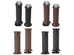 Motorcycle Handlebar Grip End Vintage Cafe Racer Bobber Clubman Custom Black/#1 Motorcycle Handlebar Grip End Vintage Cafe Racer Bobber Clubman Custom Black/#1