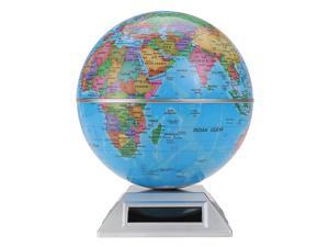 Solar Automatic Rotating Globe Decorative Desktop Earth Geography World Globe Base World Map Education Gift w/ Base Solar Automatic Rotating Globe Decorative Desktop Earth Geography World Globe Base World Map Education Gift w/ Base