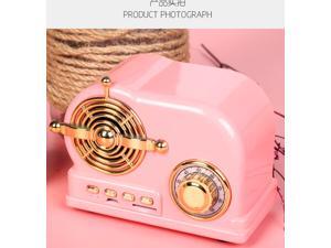 Mini Cute Bluetooth Speaker 3D Stereo Surround Hifi Retro Bluetooth Speaker Wireless Stereo Retro Speakers Portable Bluetooth Vintage Speakers with Hands-Free Calls Connectable TF Card Music Player Mini Cute Bluetooth Speaker 3D Stereo Surround Hifi Retro Bluetooth Speaker Wireless Stereo Retro Speakers Portable Bluetooth Vintage Speakers with Hands-Free Calls Connectable TF Card Music Player