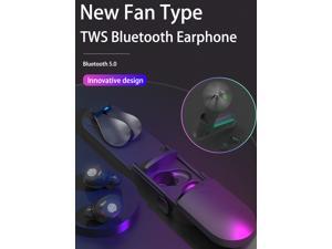 TWS earphone wireless bluetooth V5.0 DPS HD noise reduction call large capacity charging cabin IPX 7 waterproof bluetooth earbuds with mini handy fan multiple colors TWS earphone wireless bluetooth V5.0 DPS HD noise reduction call large capacity charging cabin IPX 7 waterproof bluetooth earbuds with mini handy fan multiple colors