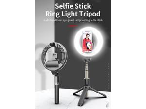 SIROKA-5 Inch stretchable tripod fold photo make up desktop flash fill led lamp bluetooth selfie ring live light with tripods for phone SIROKA-5 Inch stretchable tripod fold photo make up desktop flash fill led lamp bluetooth selfie ring live light with tripods for phone